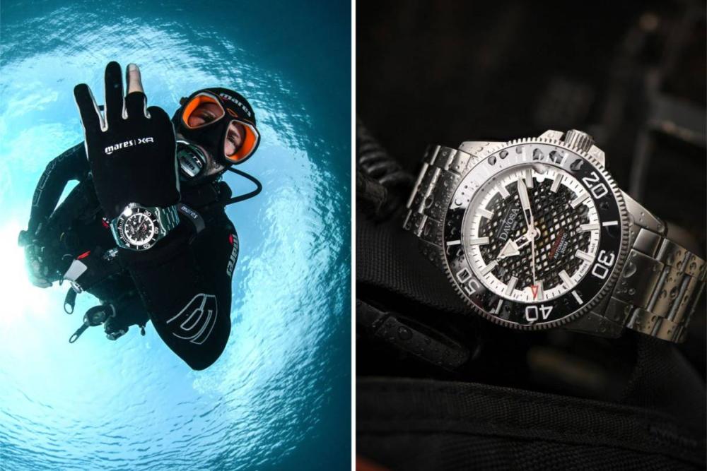 Zegarek męski Davosa Argonautic Shark Diver Automatic Limited Edition