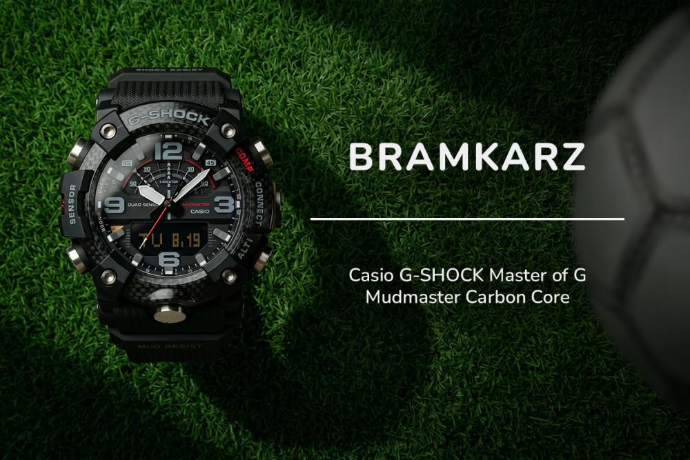 Casio G-SHOCK Master of G Mudmaster Carbon Core Guard Quad Sensor Bluetooth Sync GG-B100-1AER