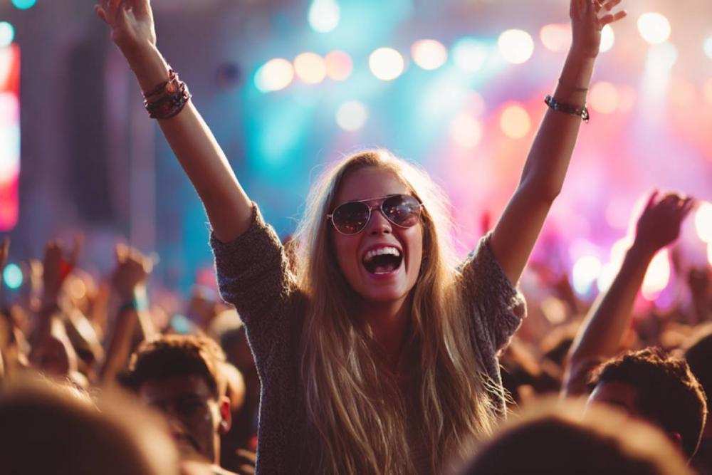 zegarek na letni festiwal muzyczny
