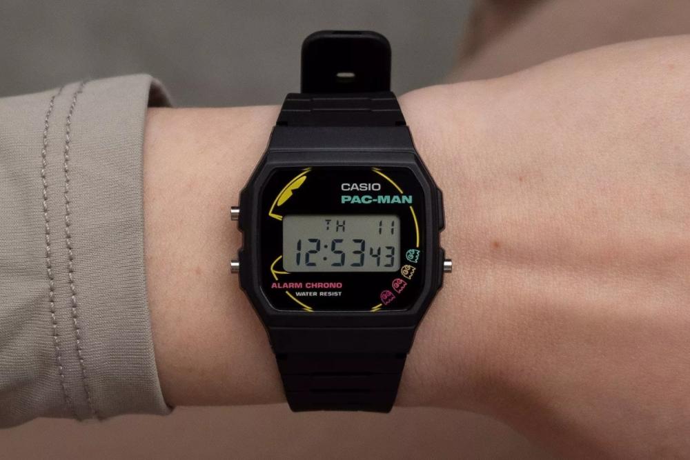 Casio Timeless Collection x Pac Man F-91WPC-1AER