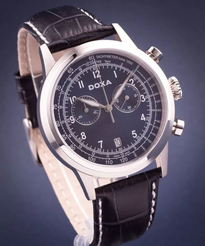 Zegarek męski Doxa D-Air Chronograph 190.10.205.03