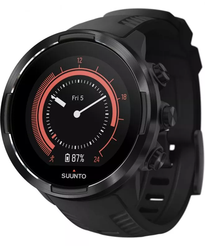 Smartwatch Suunto 9 Baro All Black Wrist HR GPS Outlet [Sapphire Glass] SS050019000-WYP230273