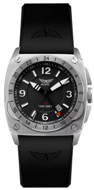 Zegarek męski Aviator Mig-29 GMT Outlet M.1.12.0.050.6-WYP250062