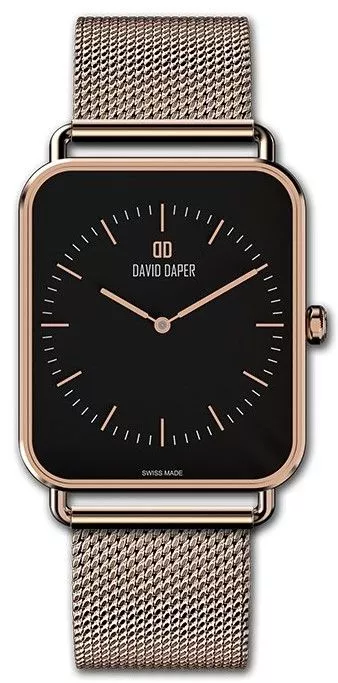 Zegarek damski David Daper Time Square 01 RG 02 M01