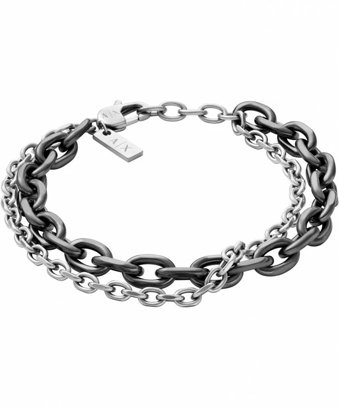 Bransoletka Armani Exchange Double Chain AXG0161060