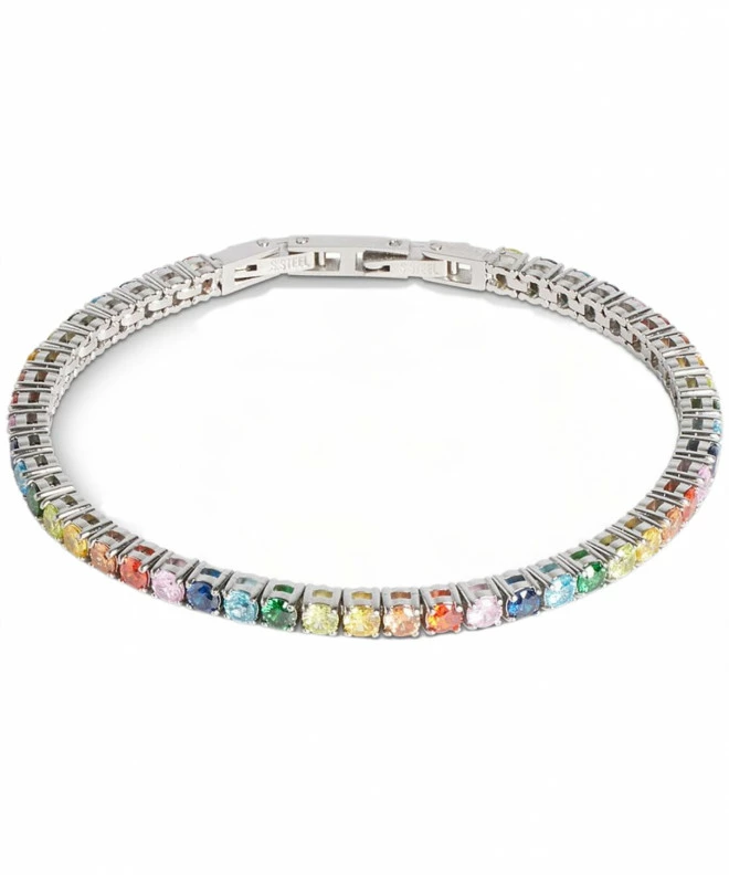 Bransoletka Coeur de Lion Tennis Essentials Rainbow 0600/30-1517
