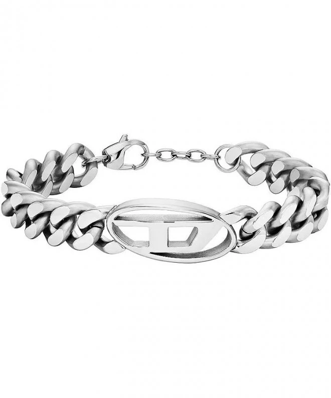 Bransoletka Diesel Steel D Logo DX1432040
