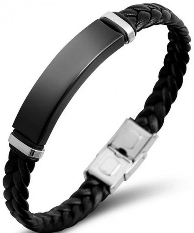 Bransoletka męska Pierre Ricaud Black PR651.BBL