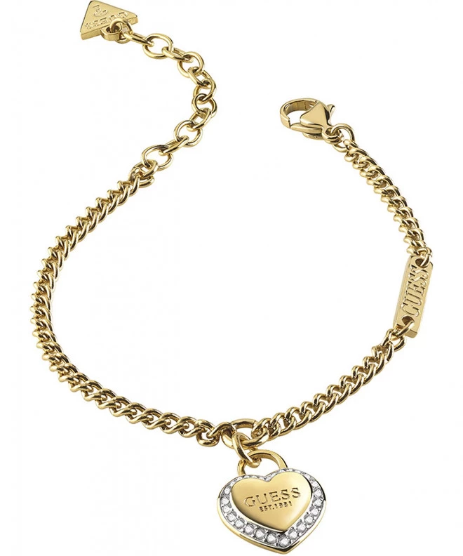 Bransoletka damska Guess Fine Heart JUBB01422JWYGS