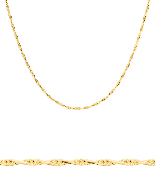 Łańcuszek Bonore 50 cm. ze złota próby 585 o szerokości 3 mm 146896