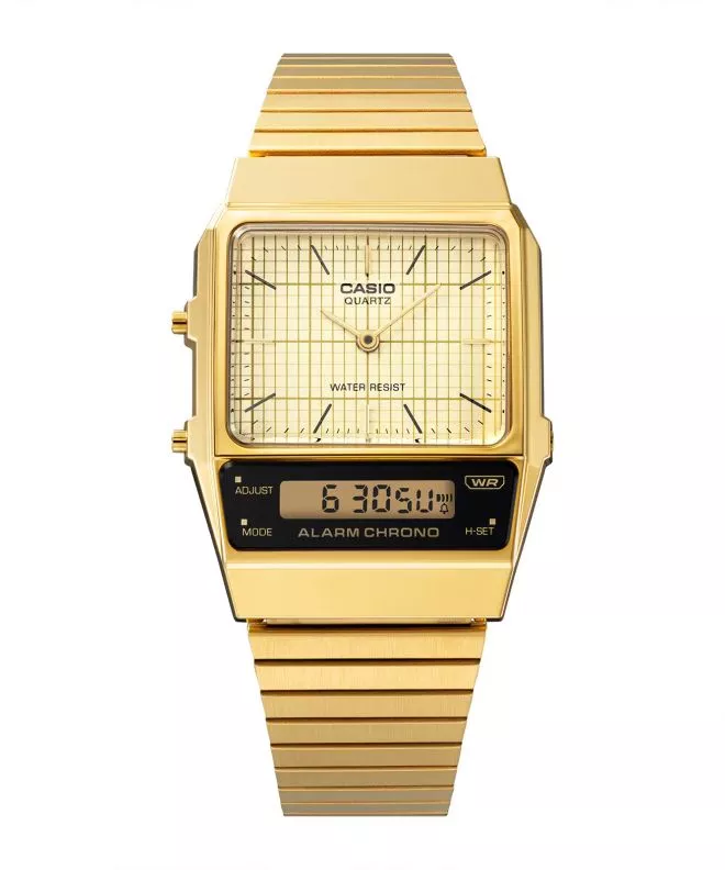 Zegarek damski Casio VINTAGE Edgy Gold AQ-800EG-9AEF