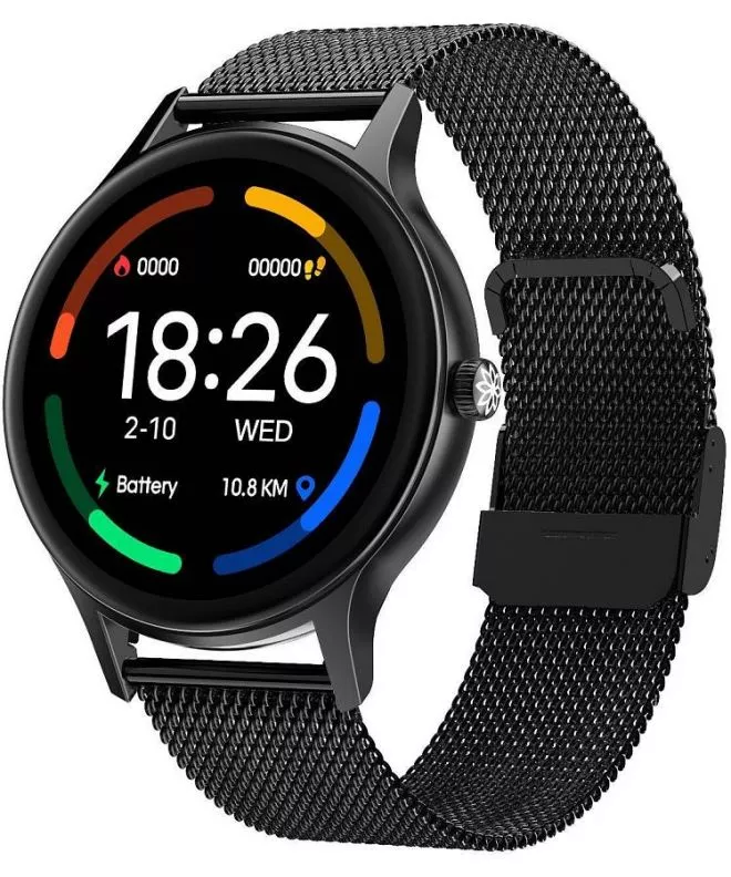 Smartwatch damski Pacific Black SET Outlet PC00162-WYP230198