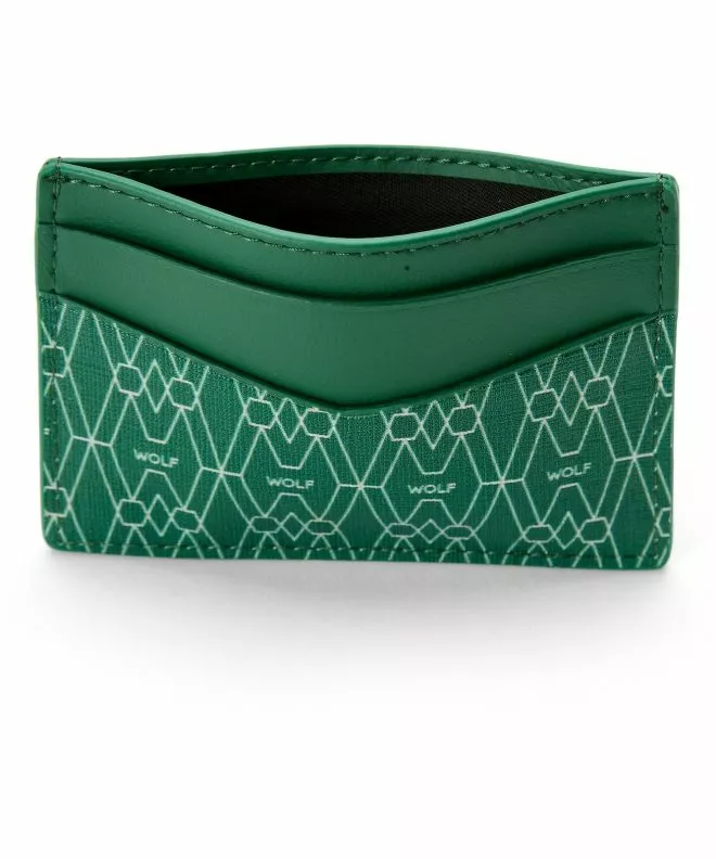 Etui na karty Wolf Signature Green 776230
