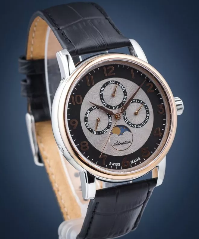 Zegarek męski Adriatica Moonphase Outlet A8274.R227QF-WYP230149