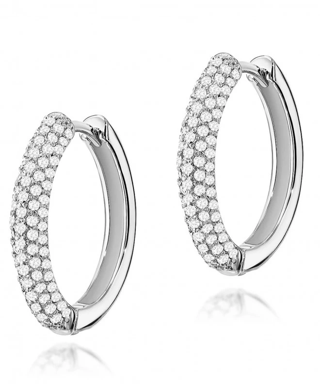 Kolczyki Bonore ze Złota próby 585 z diamentem 0,83 ct 173734