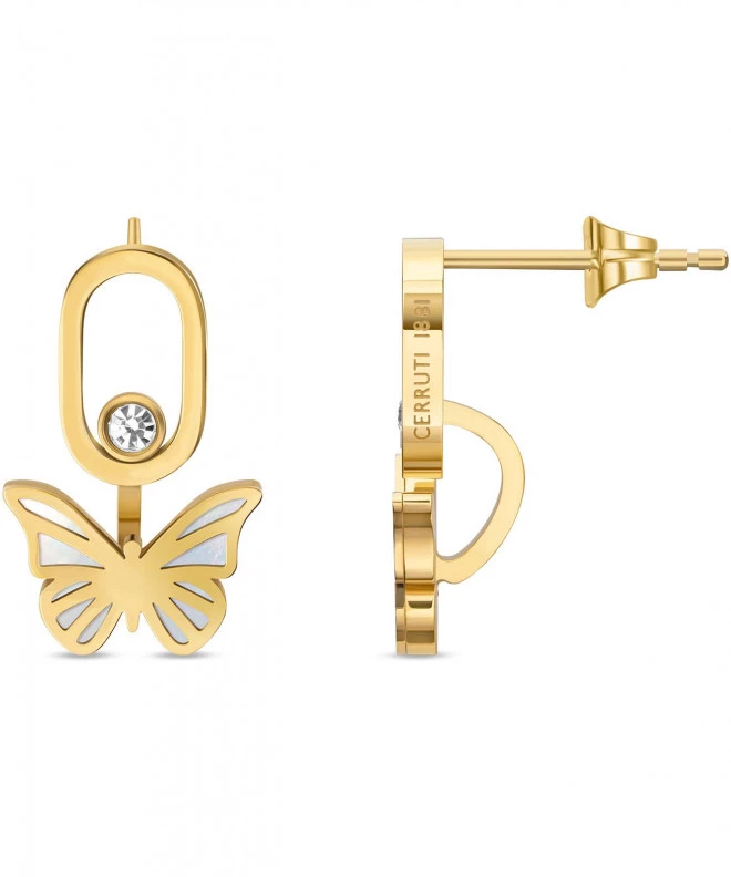 Kolczyki Cerruti 1881 Luxury CRR Butterfly CIJLE2106705