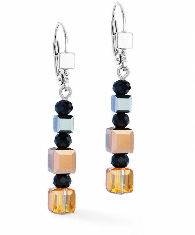 Kolczyki Coeur de Lion GeoCUBE® Iconic Precious Iconic Evolution 2101/20-1633