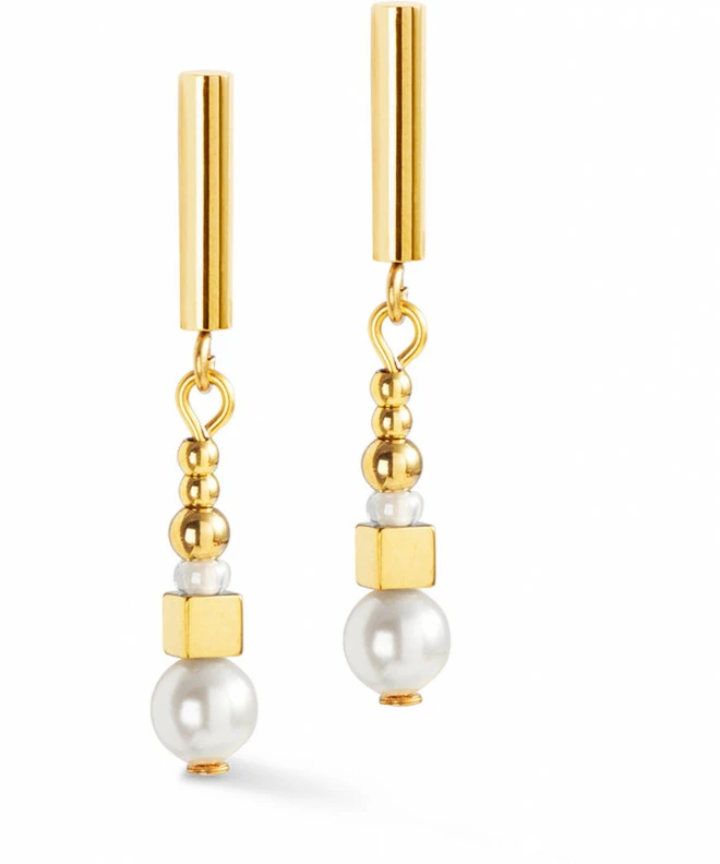 Kolczyki Coeur de Lion Shimmering Princess Pearls 4312/21-1416