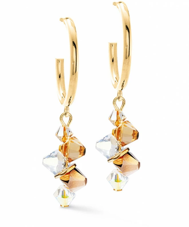 Kolczyki Coeur de Lion Mini Beads Dancing Crystals 4639/21-1016
