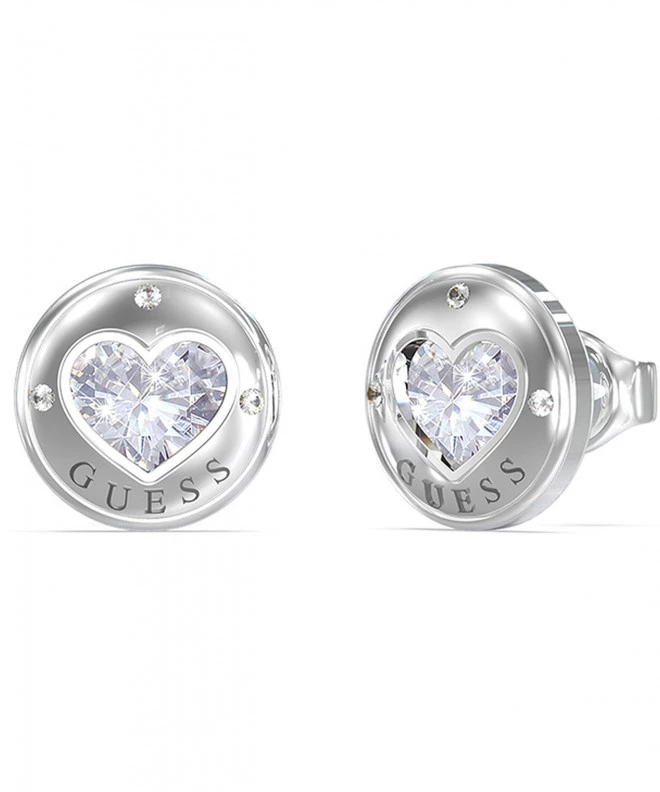 Kolczyki Guess Rolling Hearts JUBE03349JWRHT/U
