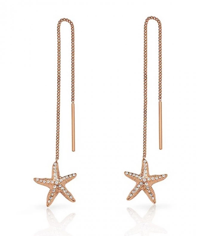 Kolczyki Paul Hewitt Sea Star Eardrop Rose Gold PH-JE-1100