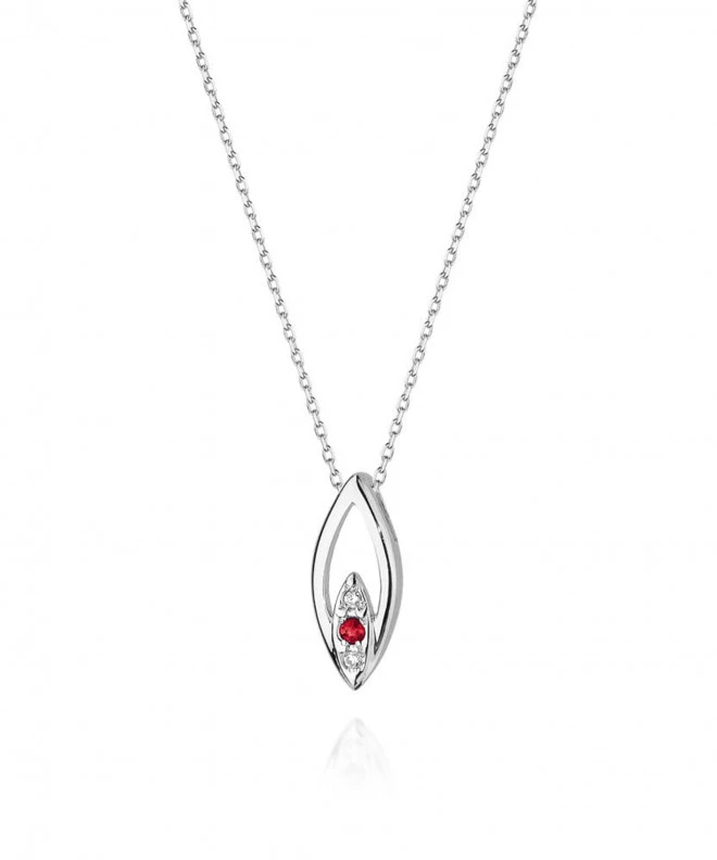 Łańcuszek Bonore 42 - 45 cm ze Złota próby 585 z rubinem 0,05 ct 173685