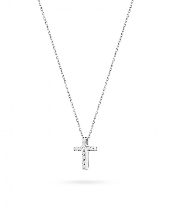 Łańcuszek Bonore 42 - 45 cm ze Złota próby 585 z diamentem 0,06 ct 173883