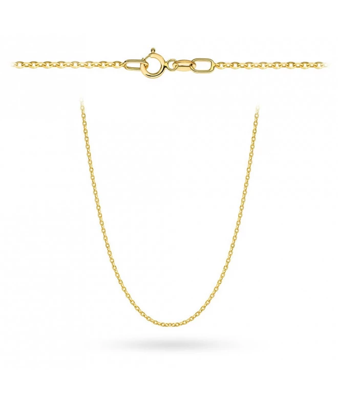 Łańcuszek Bonore 50 cm Splot Rolo ze Złota próby 585 174441