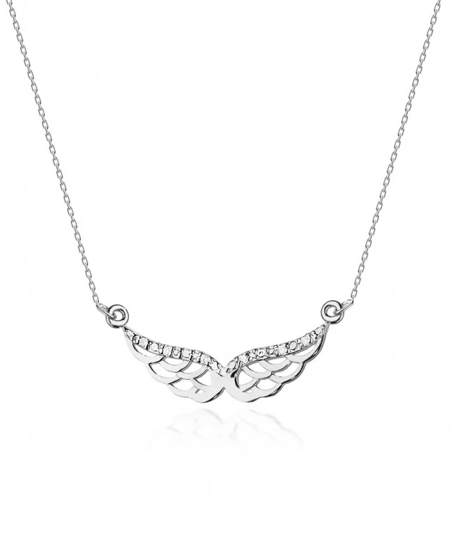 Łańcuszek Bonore 42 - 45 cm ze Złota próby 585 z diamentem 0,03 ct 173221
