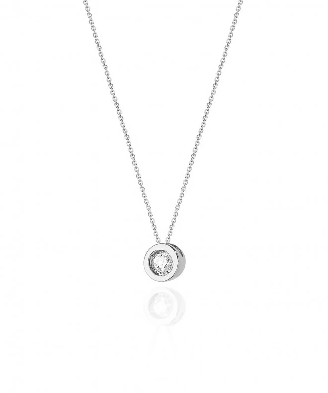 Łańcuszek Bonore 42 - 45 cm ze Złota próby 585 z diamentem 0,08 ct 173276