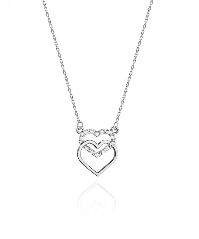 Łańcuszek Bonore 42 - 45 cm ze Złota próby 585 z diamentem 0,05 ct 173387