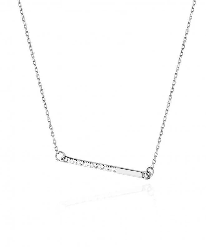 Łańcuszek Bonore 42 - 45 cm ze Złota próby 585 z diamentem 0,03 ct 173404