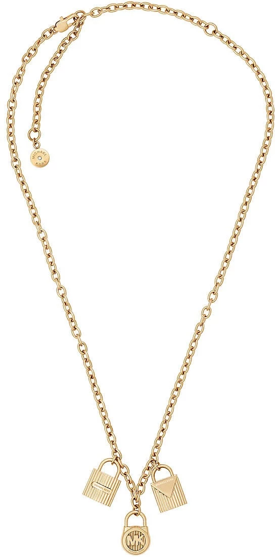 Naszyjnik Michael Kors Brillance Gold Necklace MKJ6821710