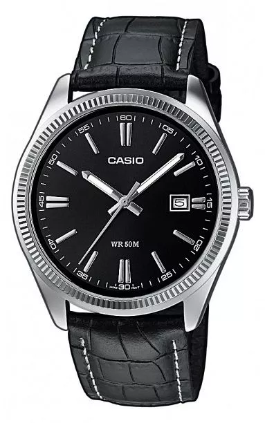 Zegarek męski Casio MTP czarny MTP-1302PL-1AVEF