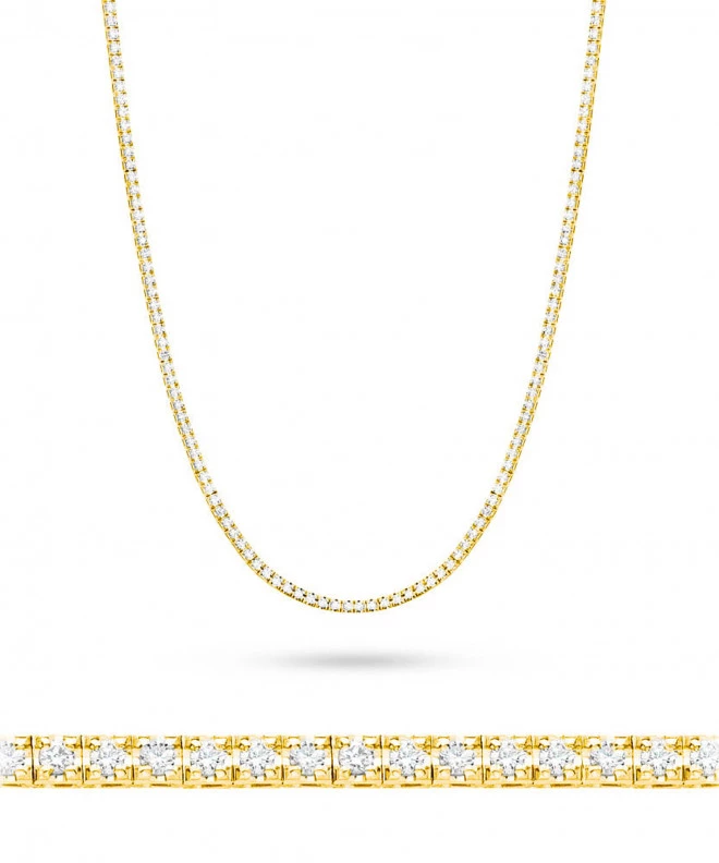 Naszyjnik Bonore ze Złota próby 585 z diamentem 4,38 ct 173680