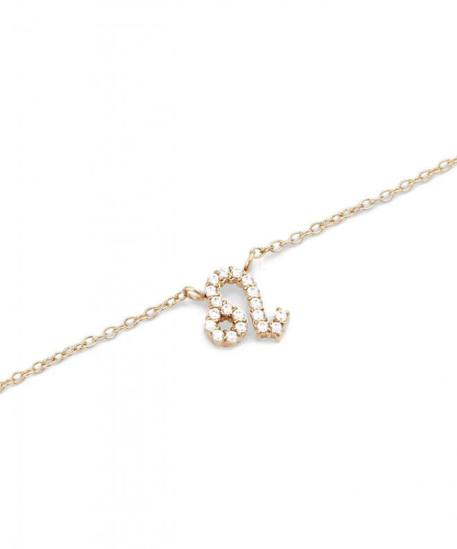 Naszyjnik Daniel Wellington Crystal Zodiac Chain Gold Leo DW00400923