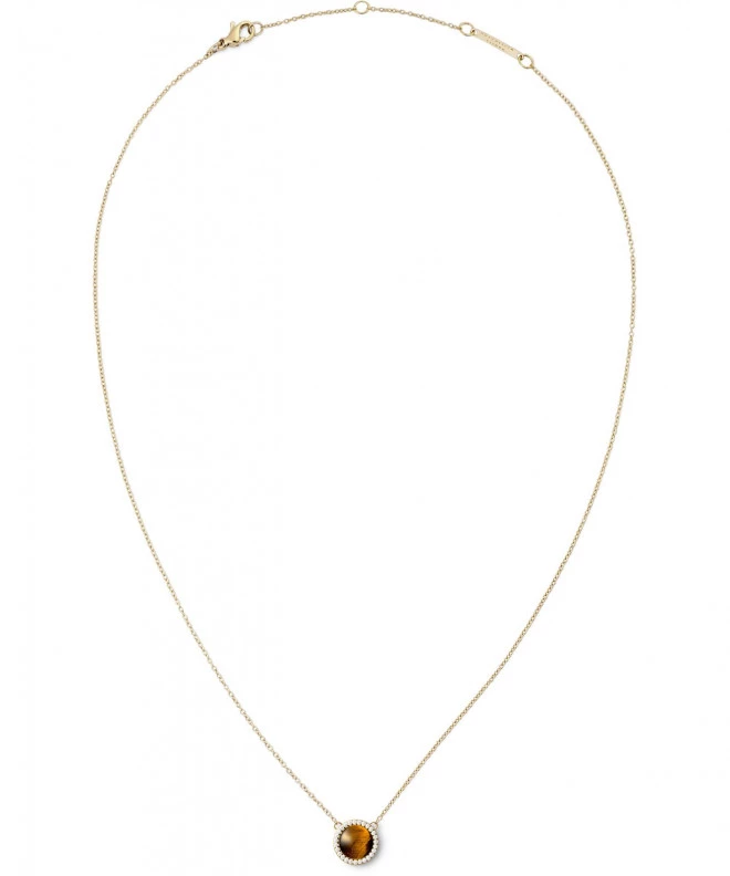 Naszyjnik Daniel Wellington Audrey Tiger Eye Gold DW00401445
