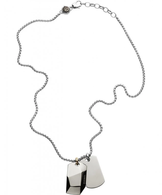Naszyjnik Diesel Double Dogtags DX1143040