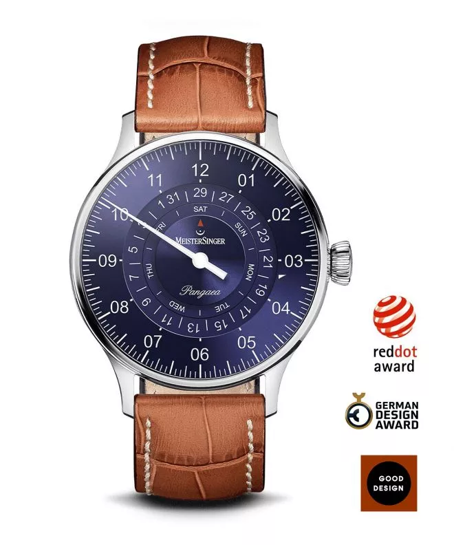Zegarek męski MeisterSinger Pangaea Day Date Automatic	 PDD908_SG03W