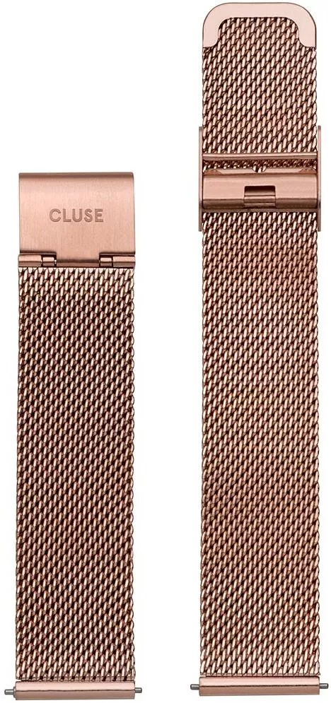 Pasek Cluse Boho Chic Mesh Rose Gold 18 mm CS1401101010