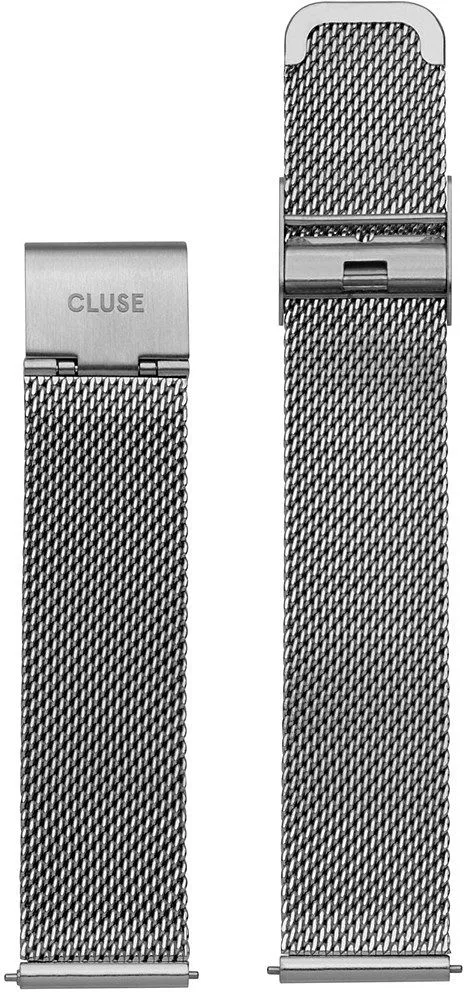 Pasek Cluse Boho Chic Mesh Silver 18 mm CS1401101008 (CLS045)