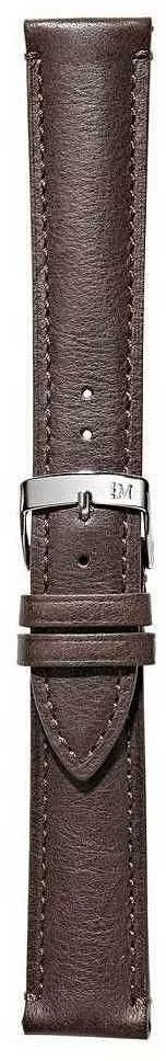 Pasek Morellato Levy Vitello Piuma Dark Brown 18 mm A01X5045A61030CR18