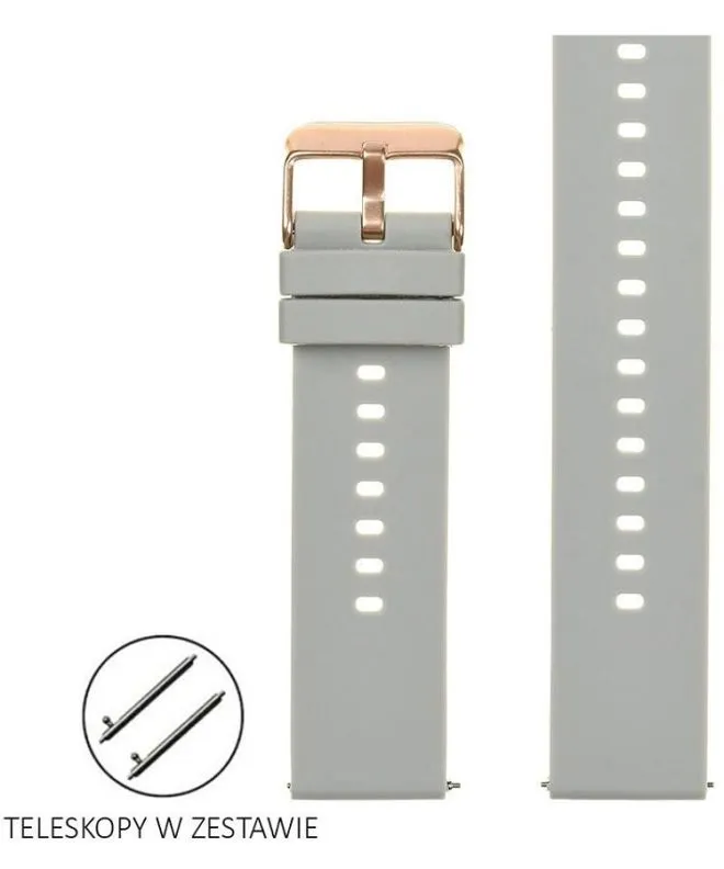 Pasek Pacific Silicone 18 mm PCP00133