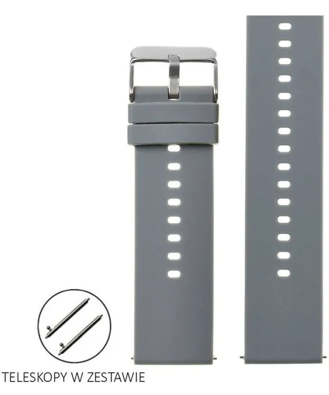 Pasek Pacific Silicone 18 mm PCP00154