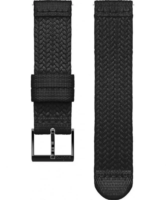 Pasek Suunto Athletic 5 Braided Textile Strap Black Black Size S 20 mm									 SS050374000