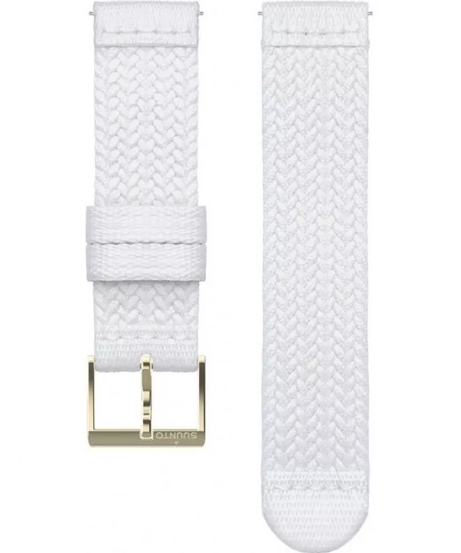 Pasek Suunto Athletic 5 Braided Textile Strap White Gold Size S 20 mm									 SS050375000