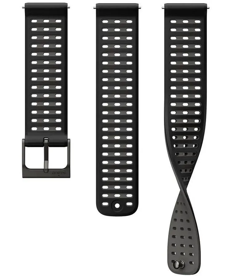 Pasek Suunto Athletic 9 Black S+M 22 mm SS051215000