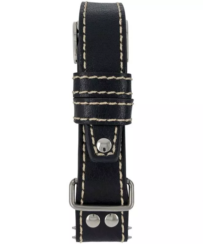 Pasek Zeppelin Black Leather 22 mm 9LJ28200V13P22
