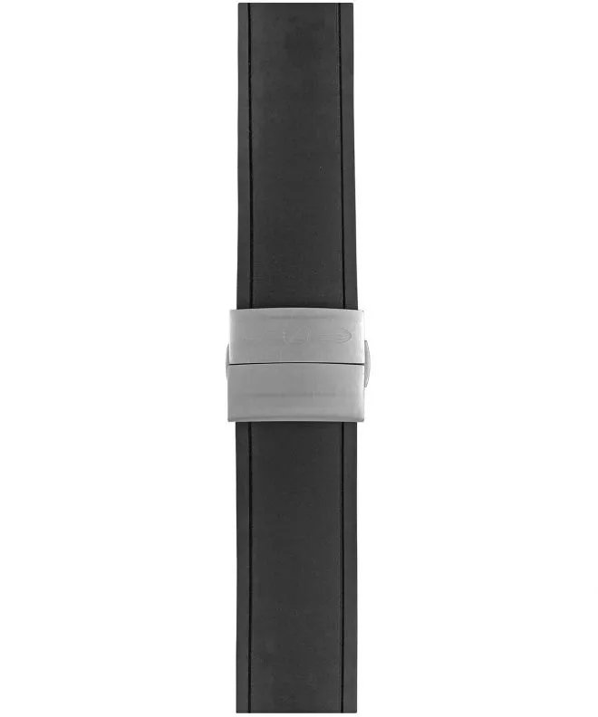 Pasek Zeppelin Black Rubber 22 mm 9LZR0001C22