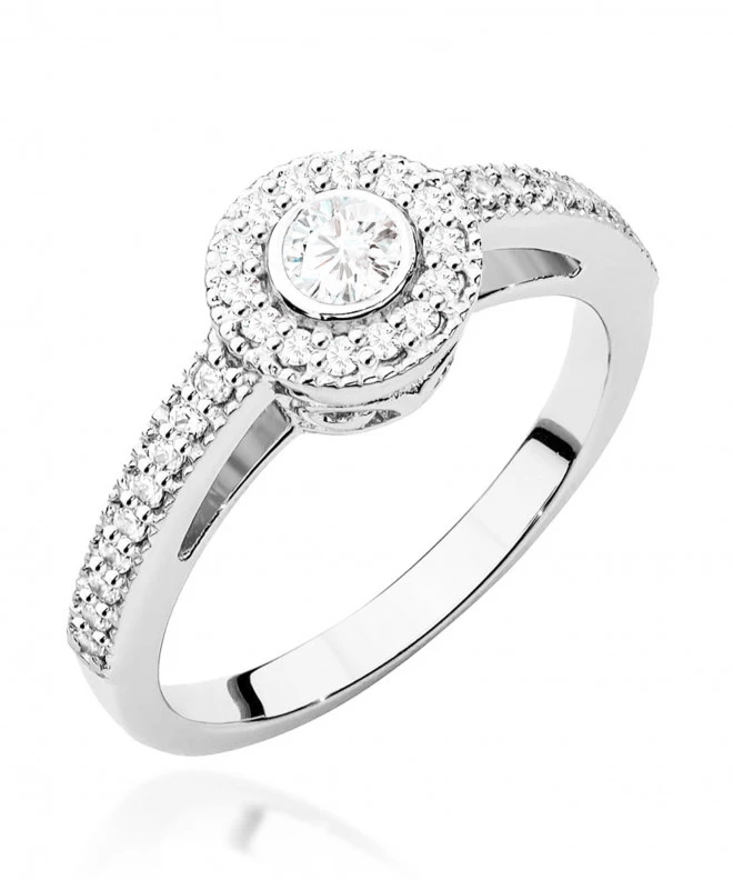 Pierścionek Bonore ze Złota próby 585 z diamentem 0,37 ct 164984